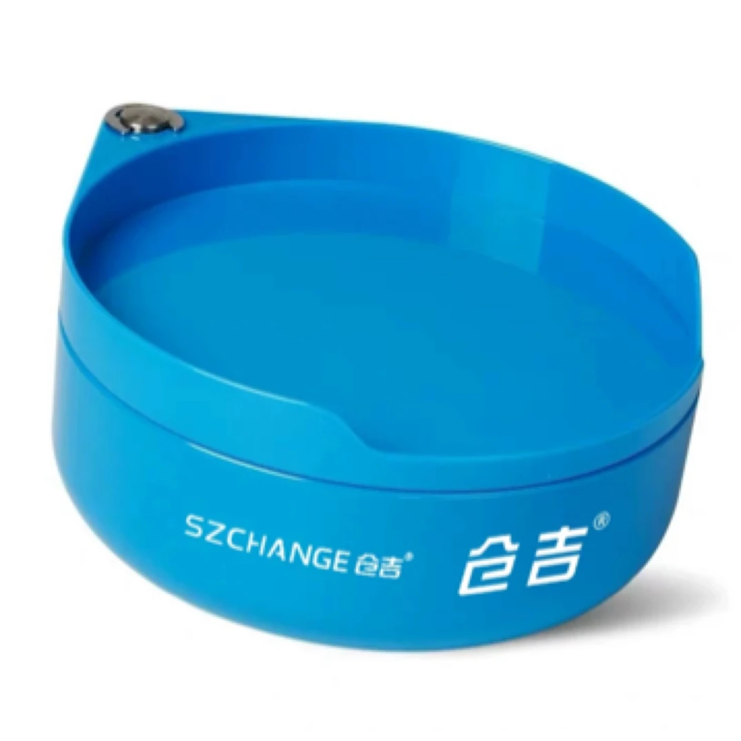 仓吉单线磁盘双层三层手工饵料盒黄色单线容量