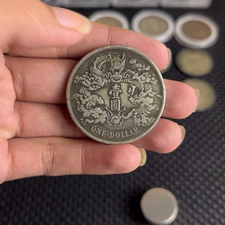 金属大头龙洋船洋工艺品