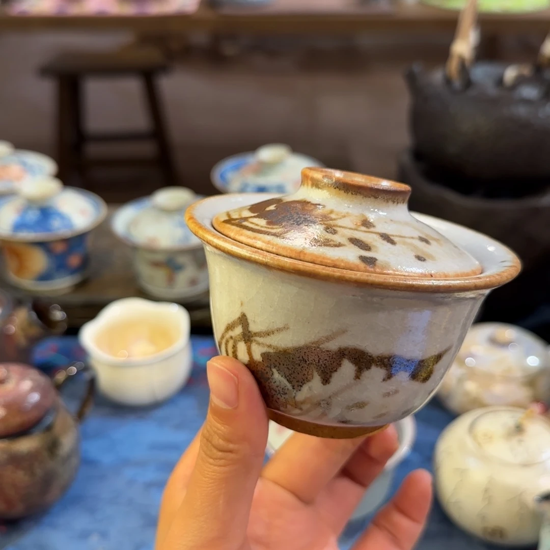 瓷片景德镇手作器皿同款发货预售