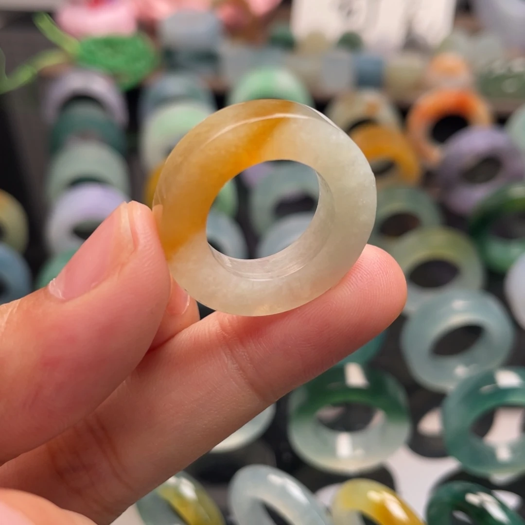 定制翡翠未镶嵌  日出东方