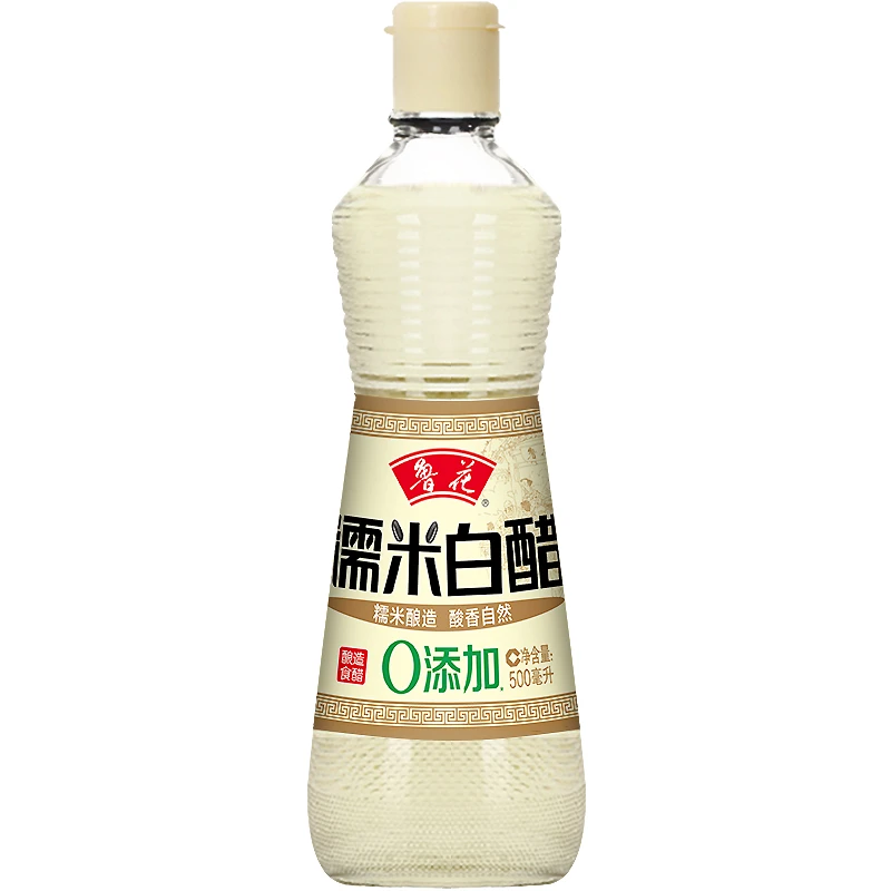 鲁花糯米白醋500ml 厨房调料   酿造工艺 醇香营养 优质