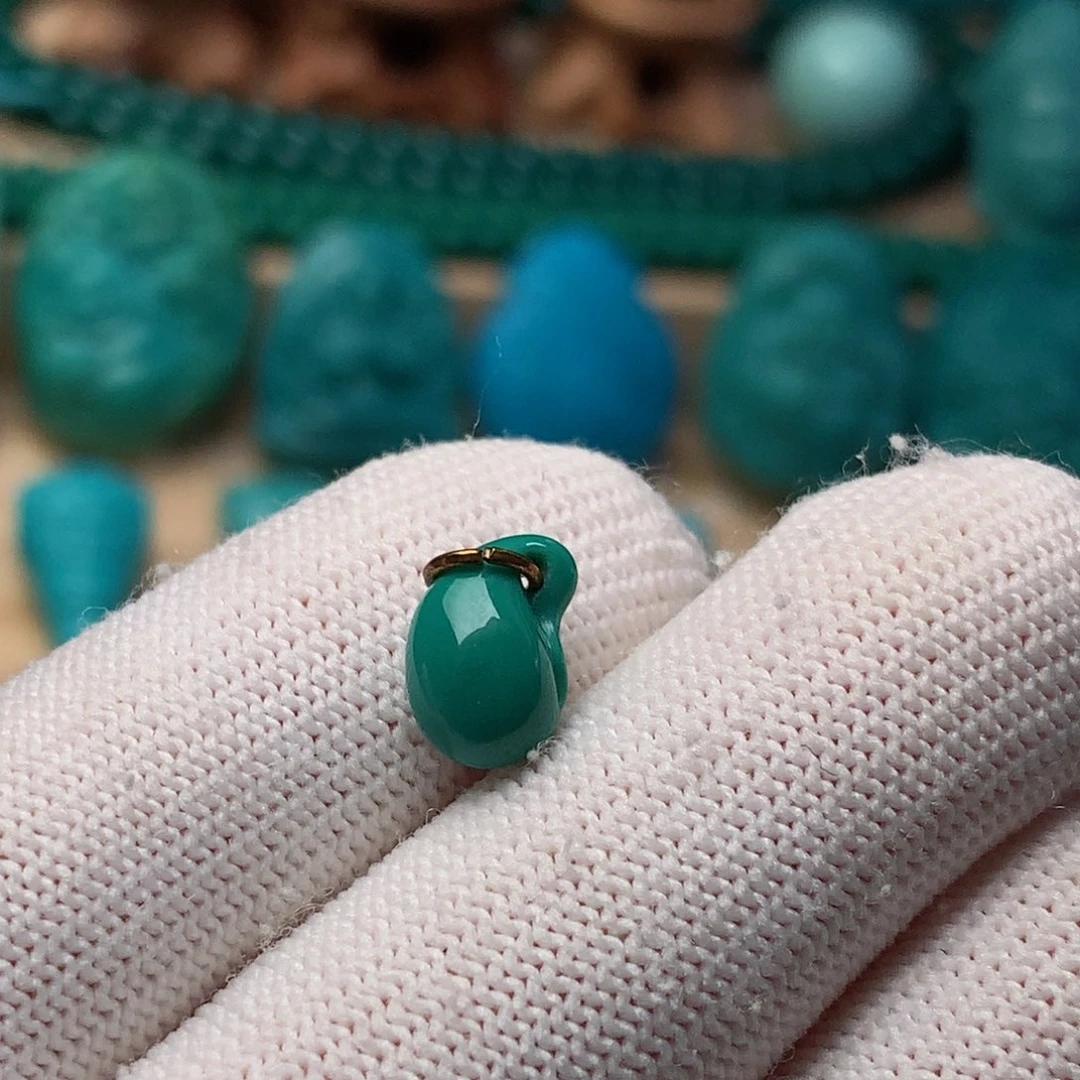 未镶嵌绿松石珠宝奇石精品配饰