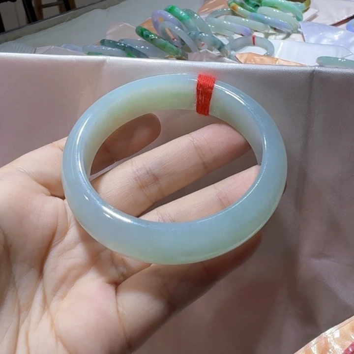 未镶嵌手镯翡翠54.5