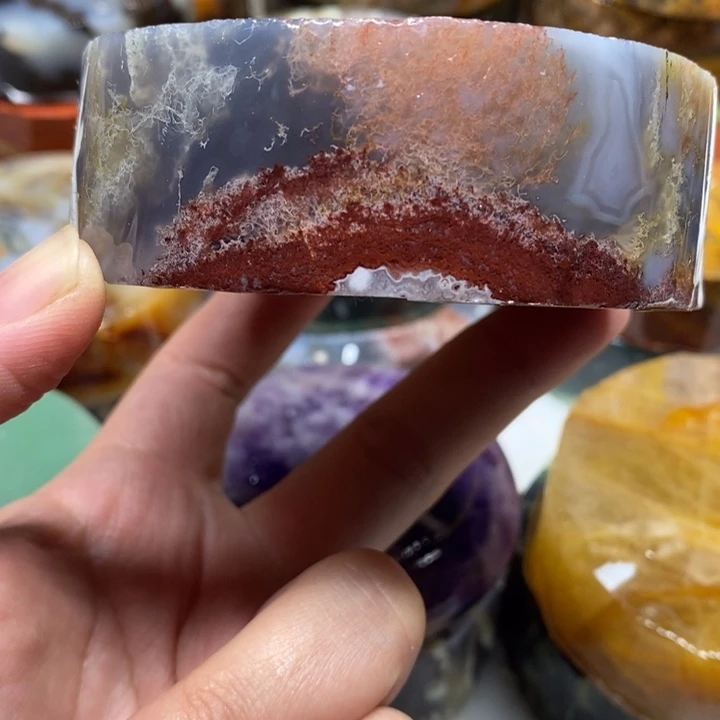 炫***5定制玛瑙手镯定制63