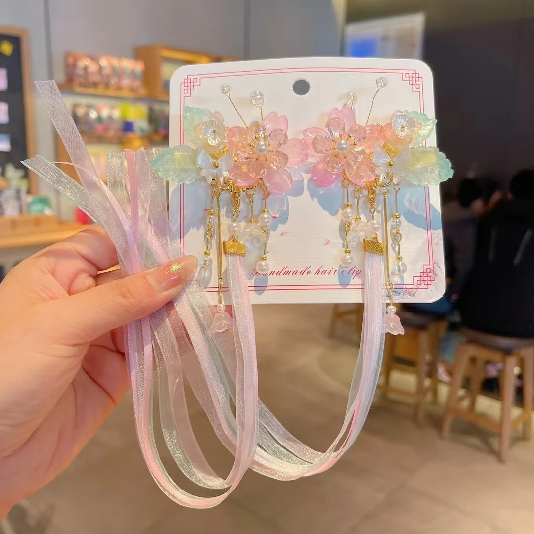 女儿纯手工古风汉服发饰电视古装小公主头饰