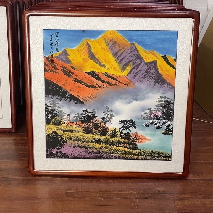 国画带框尺寸63*63厘米