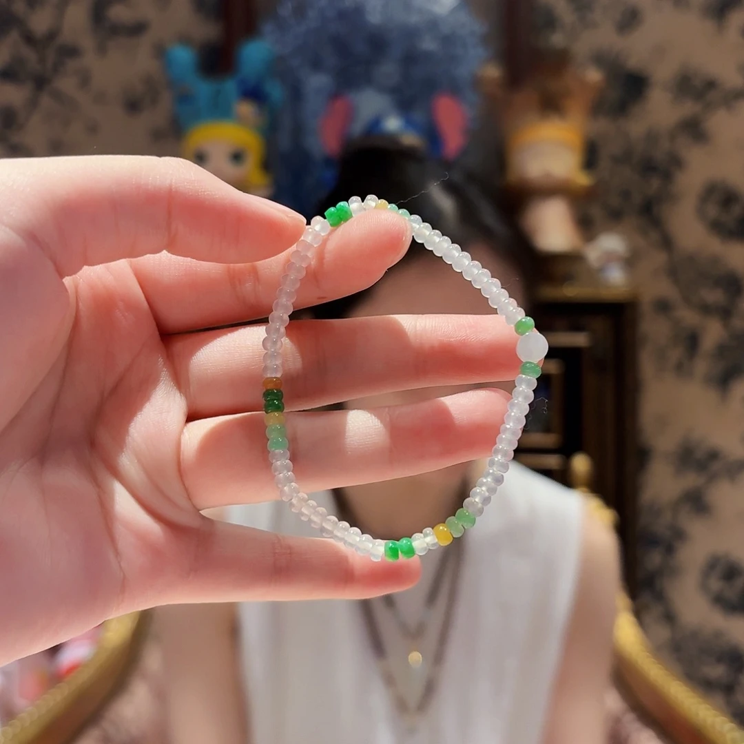 翡翠未镶嵌手串手串