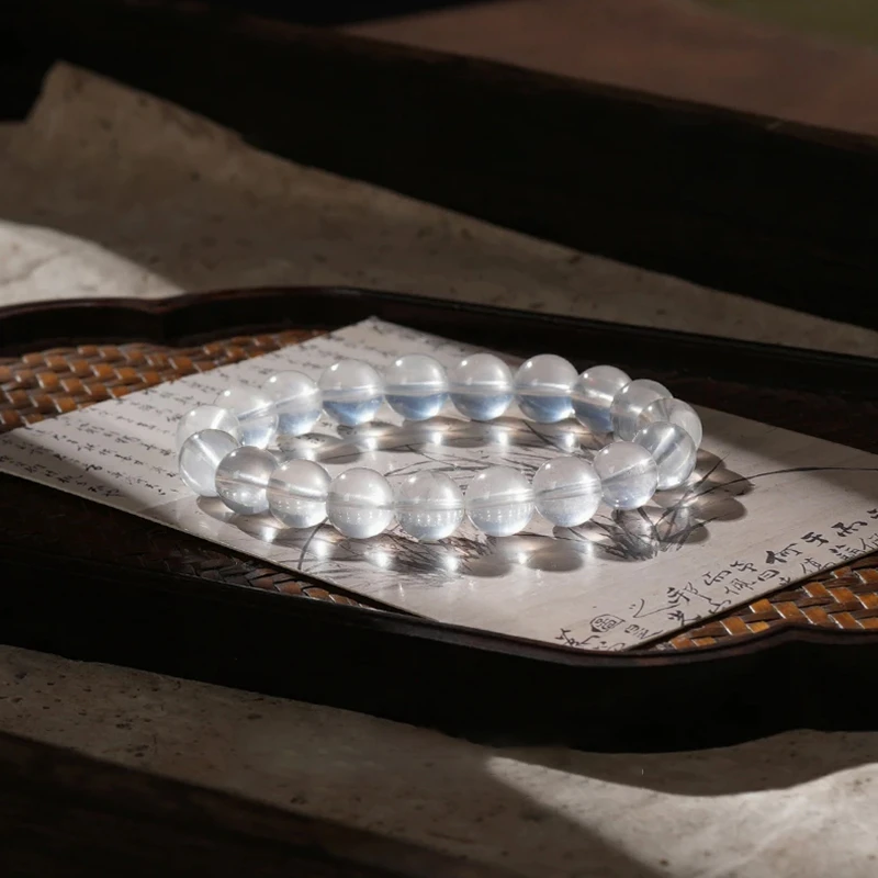 天然白水晶【保天然带棉絮】8mmYSD-2270-22#/多样性发其一