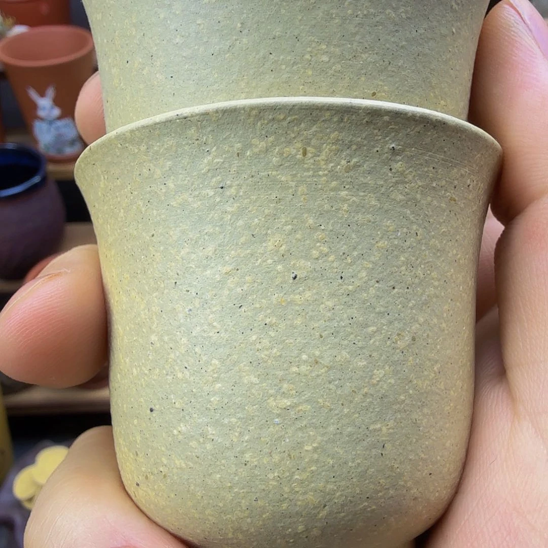 茶杯紫砂宜兴原矿紫砂本泥