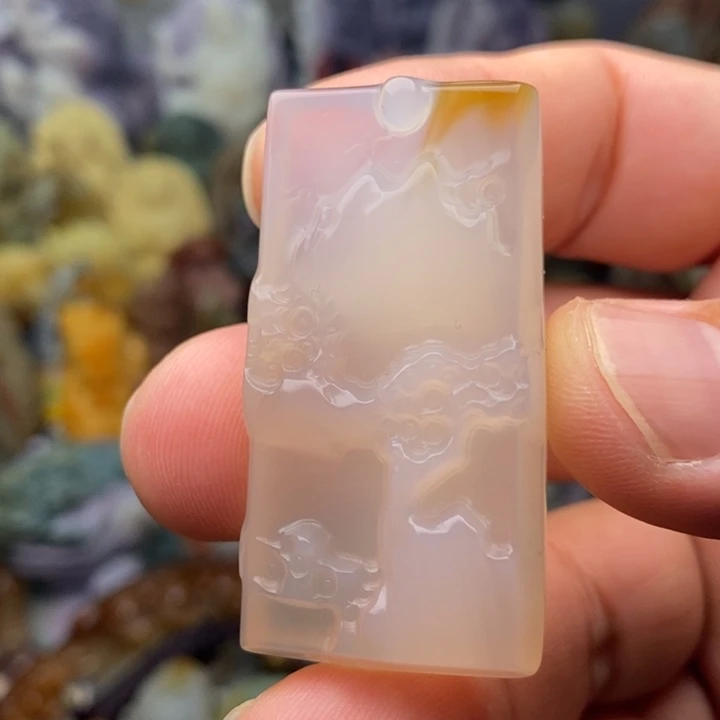 玛瑙/玉髓未镶嵌颈饰