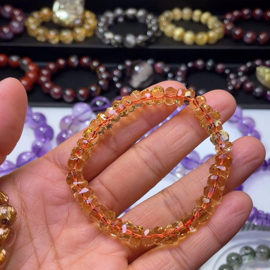 未镶嵌水晶手链巴西暴力黄