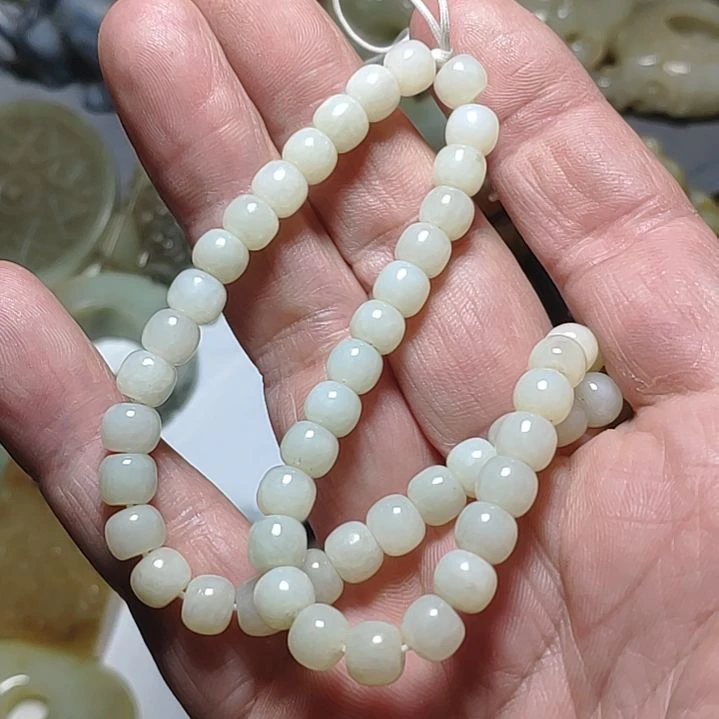 和田玉颈饰未镶嵌林**茂