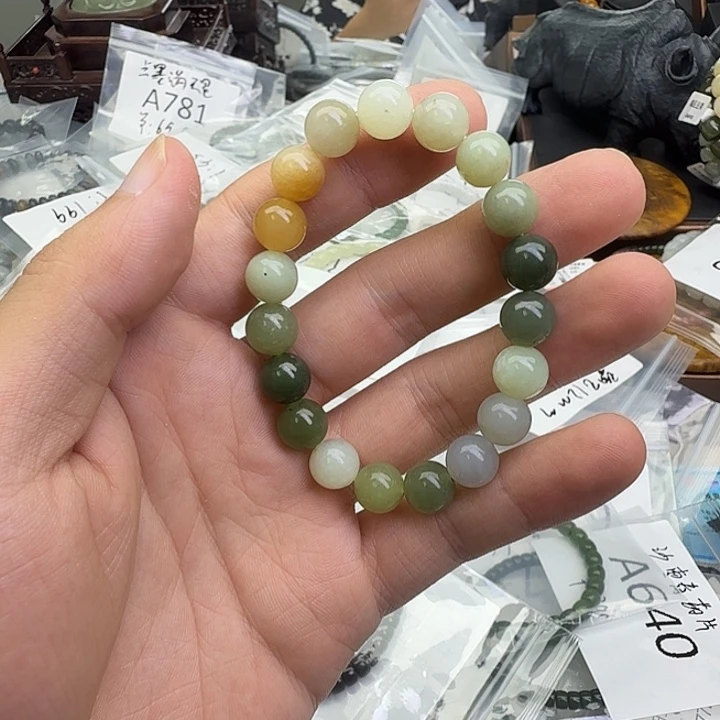 未镶嵌手串和田玉