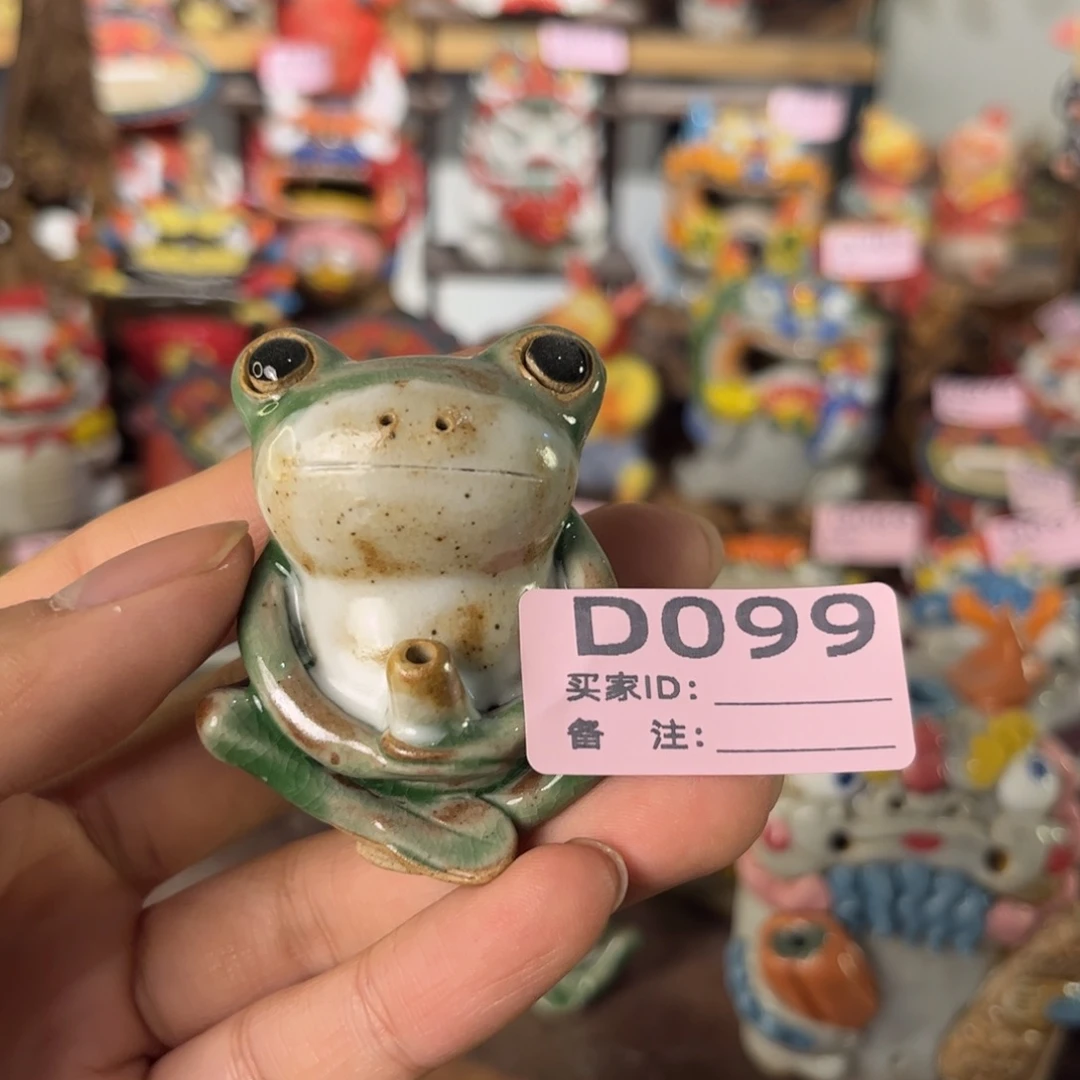 泥塑面**爸纯手工茶宠摆件