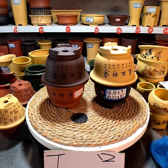 宜兴紫砂花盆134686