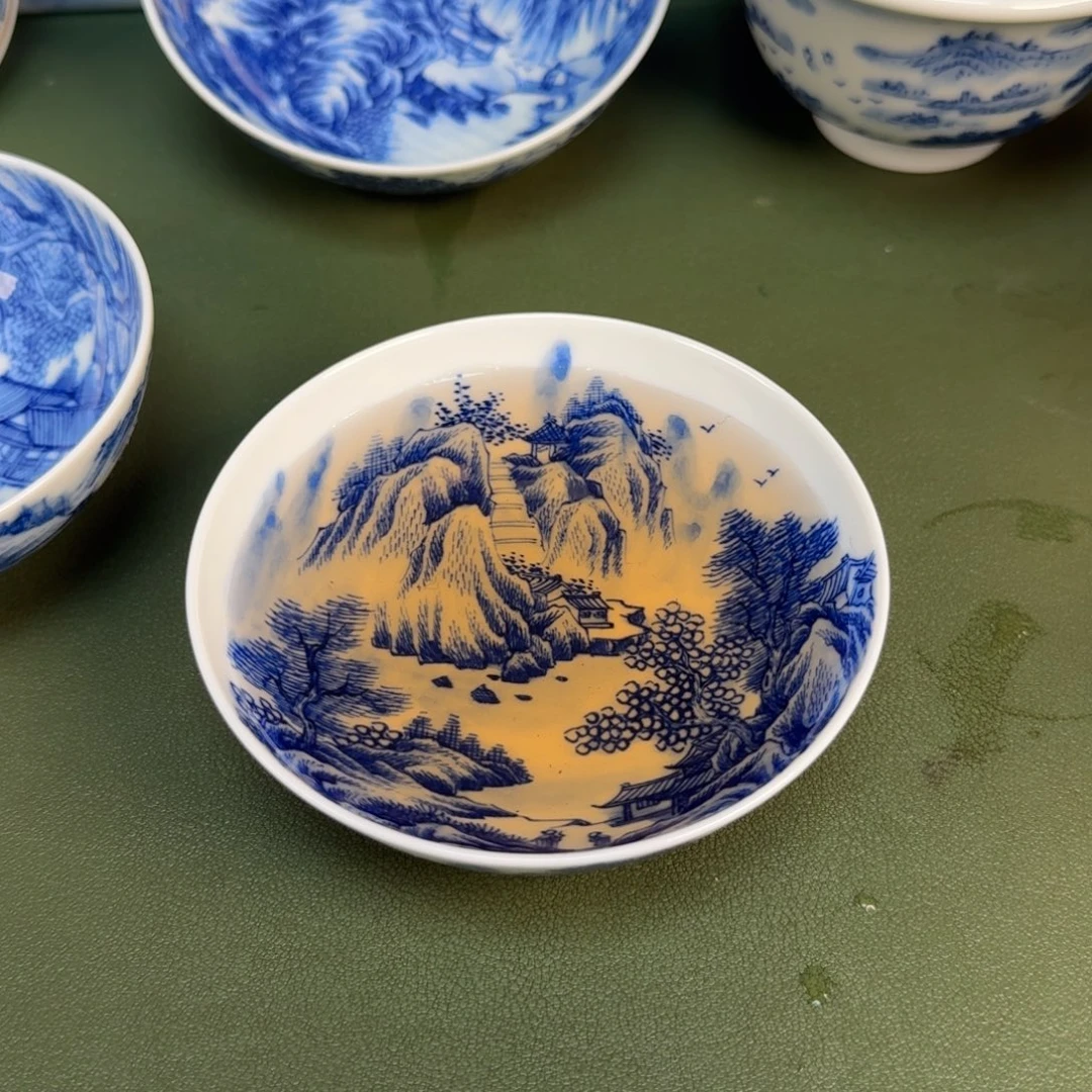 景德镇纯手绘茶具圆圆232