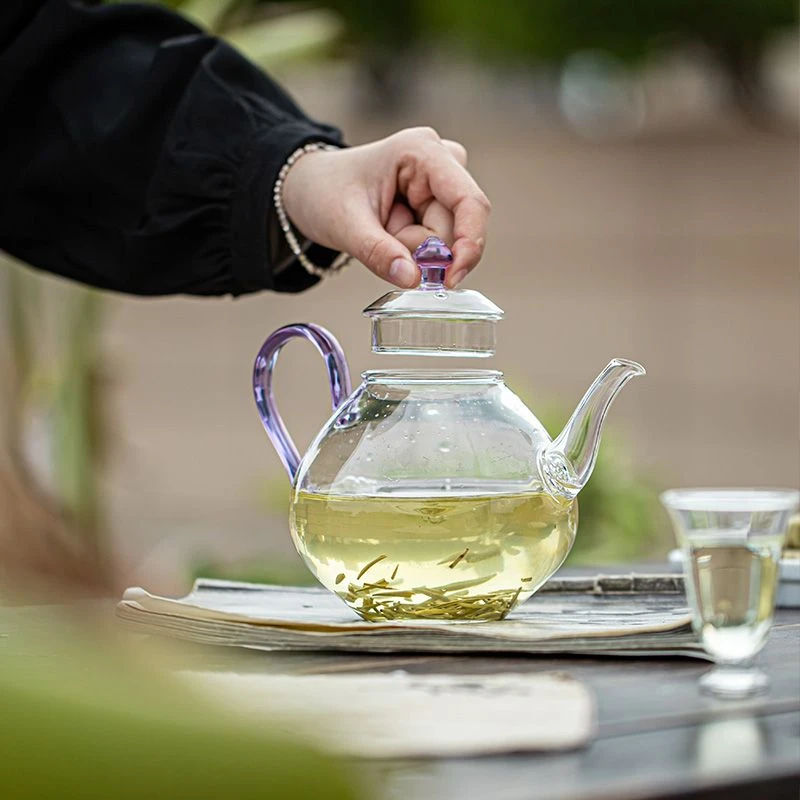 加厚耐热玻璃壶中式家用大容量过滤冷泡茶壶绿茶专用泡茶器茶壶
