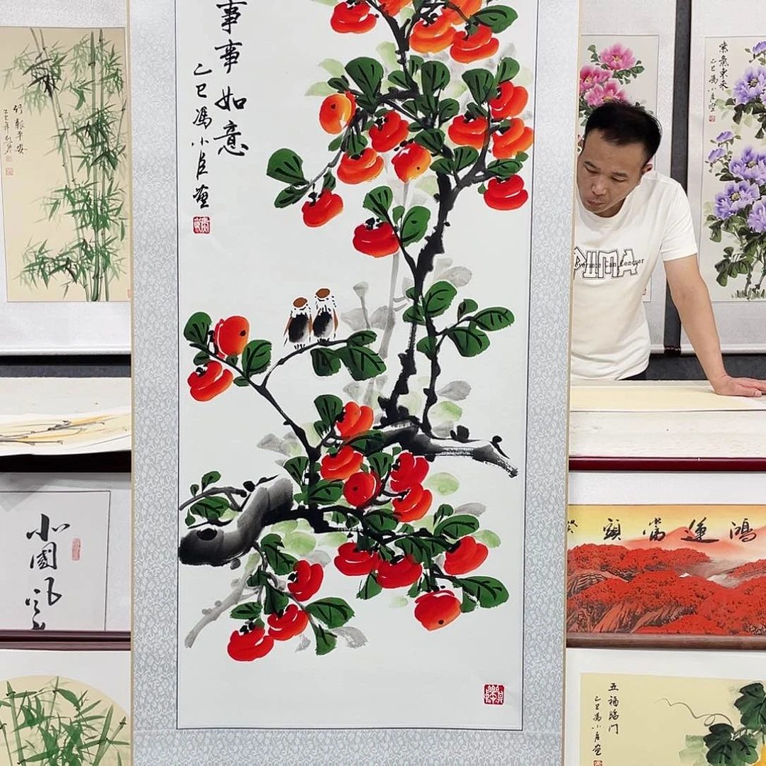 国画手绘画绘画作品