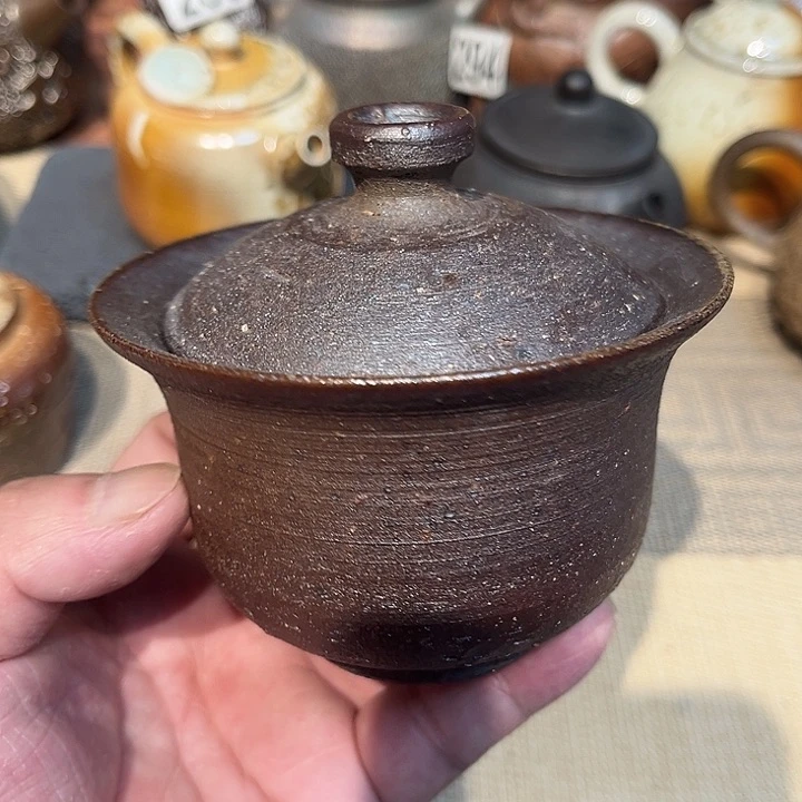 陶火器柴烧素烧329