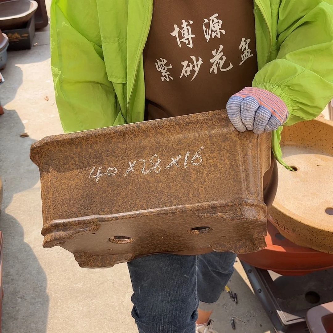 紫砂花盆盆景艺术