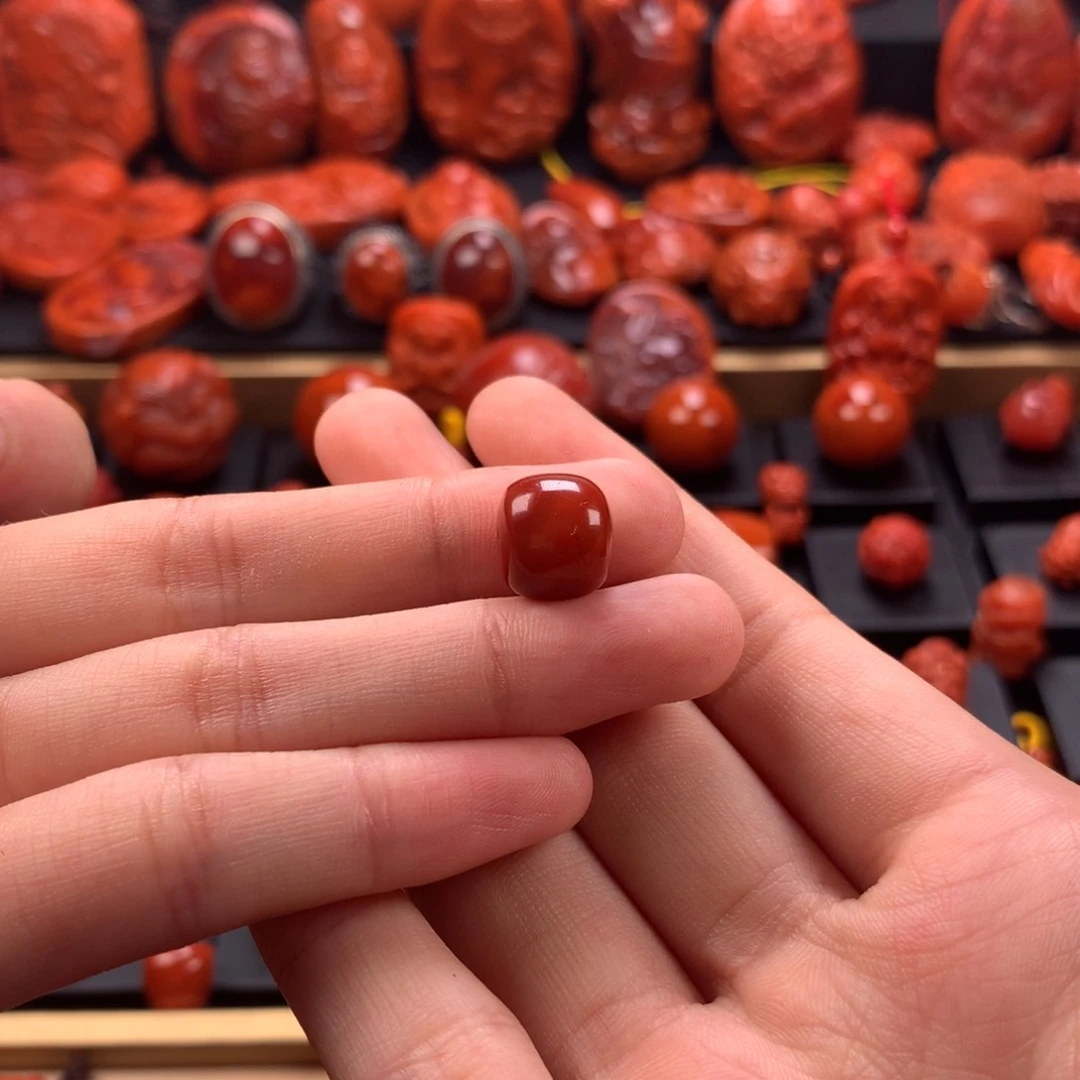 未镶嵌老型单珠11mm南红玛瑙用****7