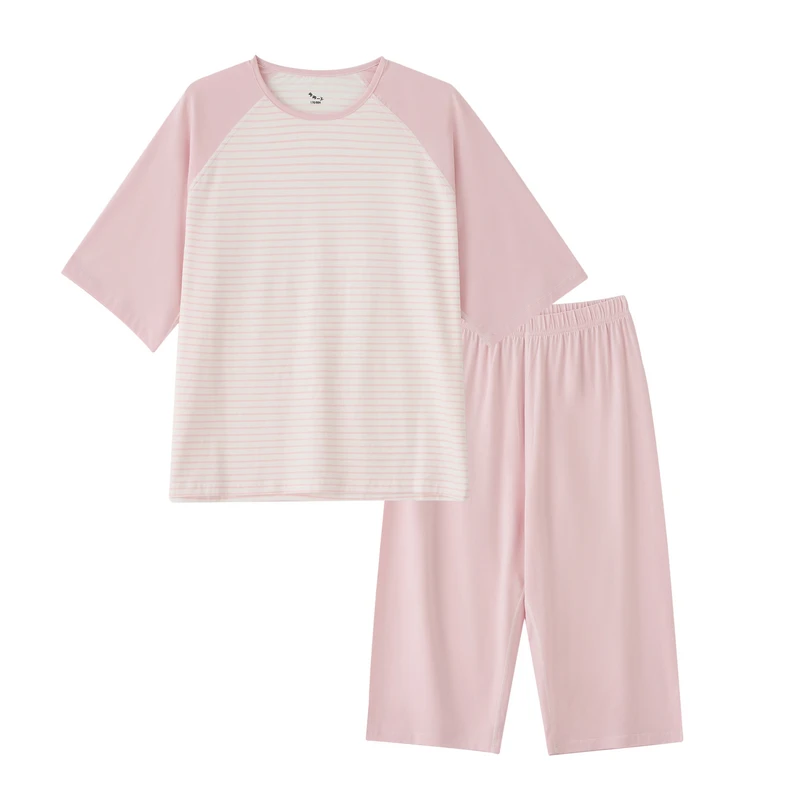 多多一上女中大童25夏款莫代尔家居服（150-170码）4168A01X