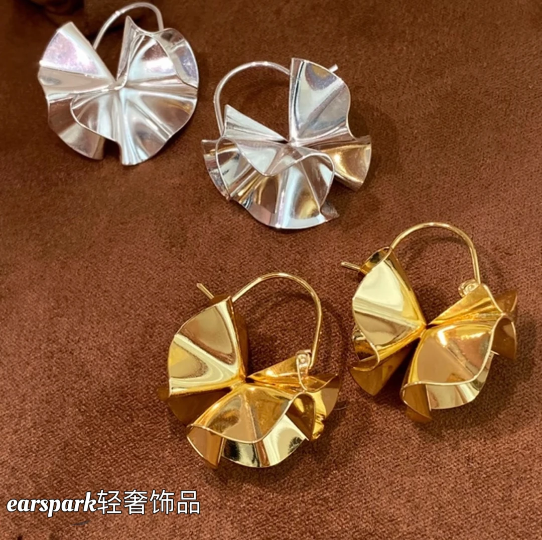 EarSpark 铜合金耳饰 【优雅裙摆】耳环