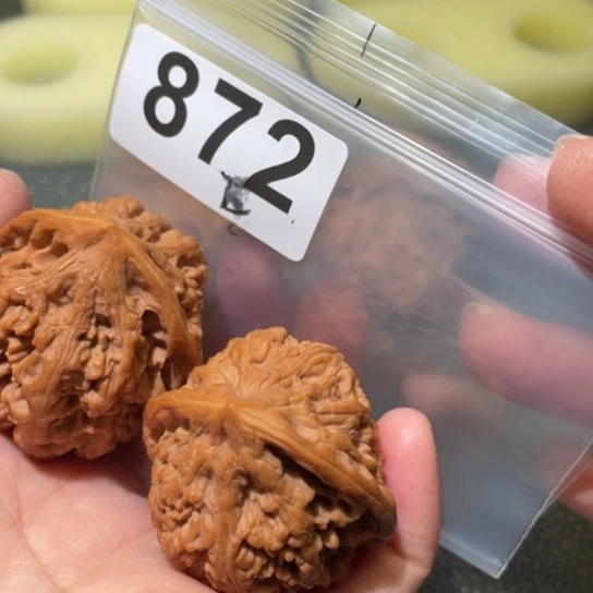 不***字吊坠文玩核桃凤凰38