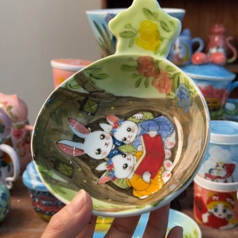 炉景德镇釉下手绘陶瓷