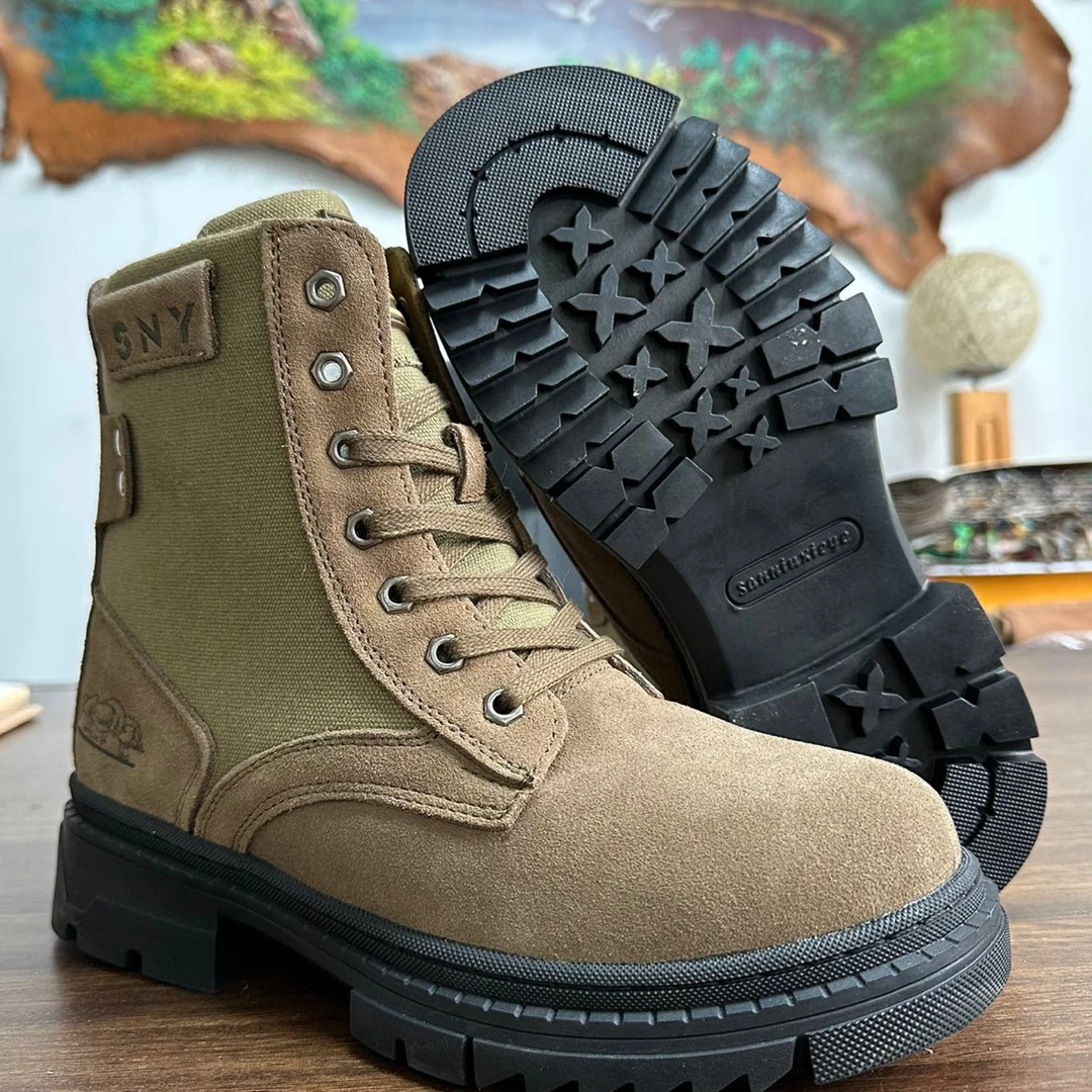 东北羊毛牛皮马丁靴抗寒零下四十度男女同款1982