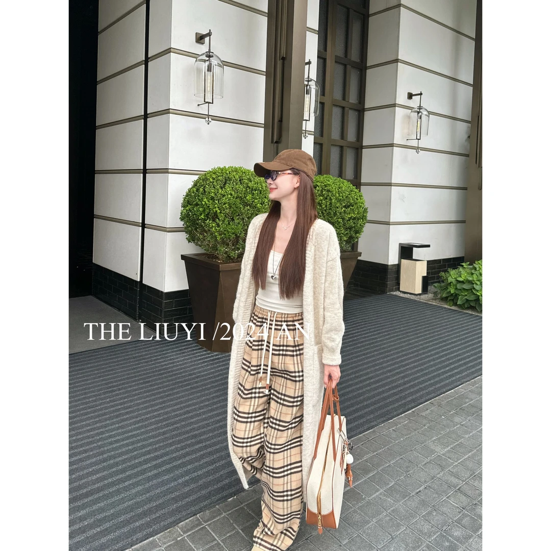 【LIUYI】阿尔卑斯~秋冬长款毛衣开衫外套47241