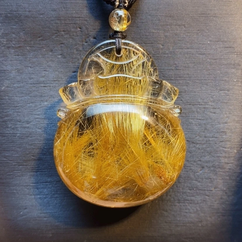 【闪购商品】未镶嵌颈饰发晶天然发晶福袋吊坠