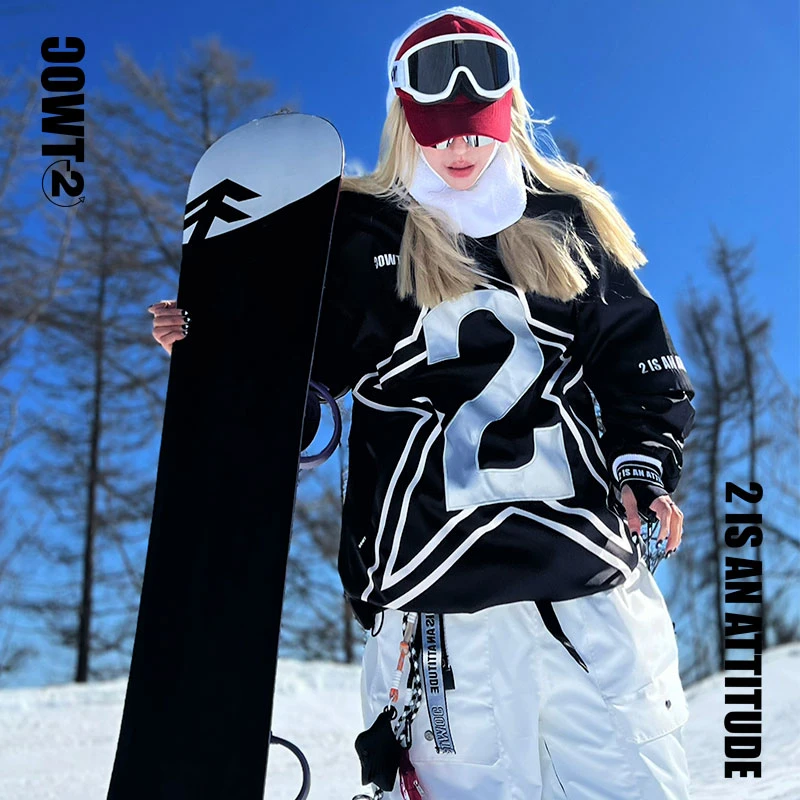 【星星球服】零下二度新品防水保暖耐磨男女同款情侣单板双板滑雪服