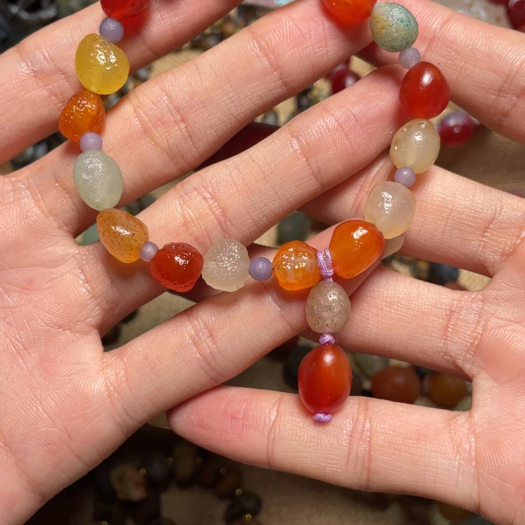 玛瑙/玉髓手链合金