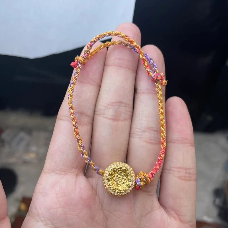 【SG】九宫八卦九紫离火布艺手绳