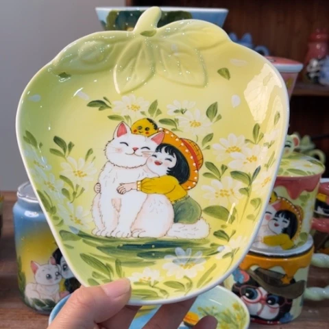 炉景德镇釉下手绘陶瓷