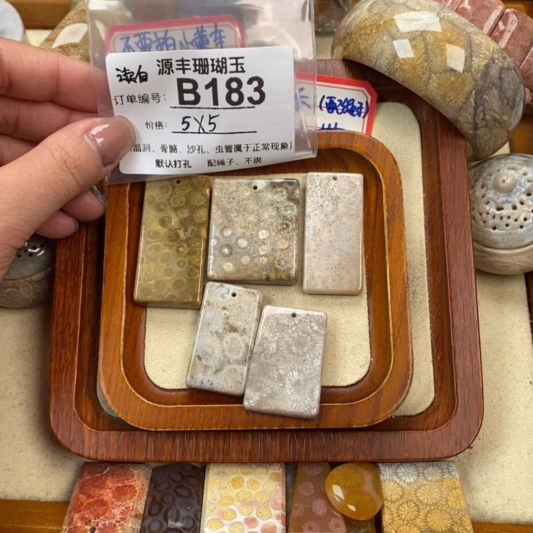 硅化玉颈饰未镶嵌读*