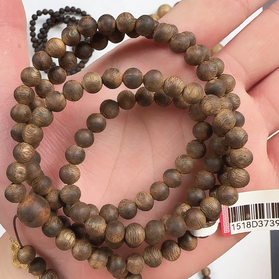 沉香手串0.6奇楠沉香手串高油脂