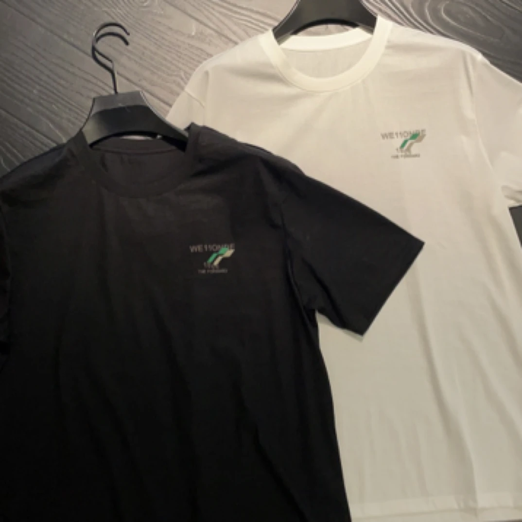 WMHMPH 夏季麻质混纺T恤