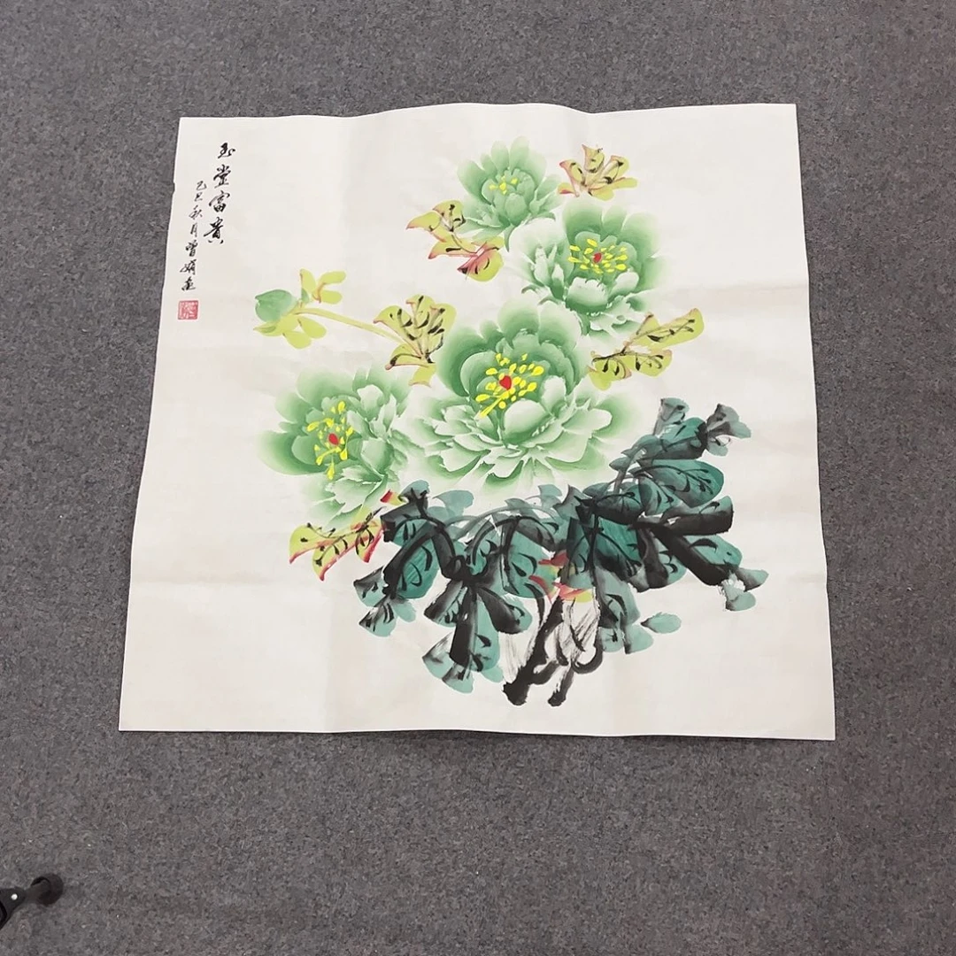 国画D国画单幅任发