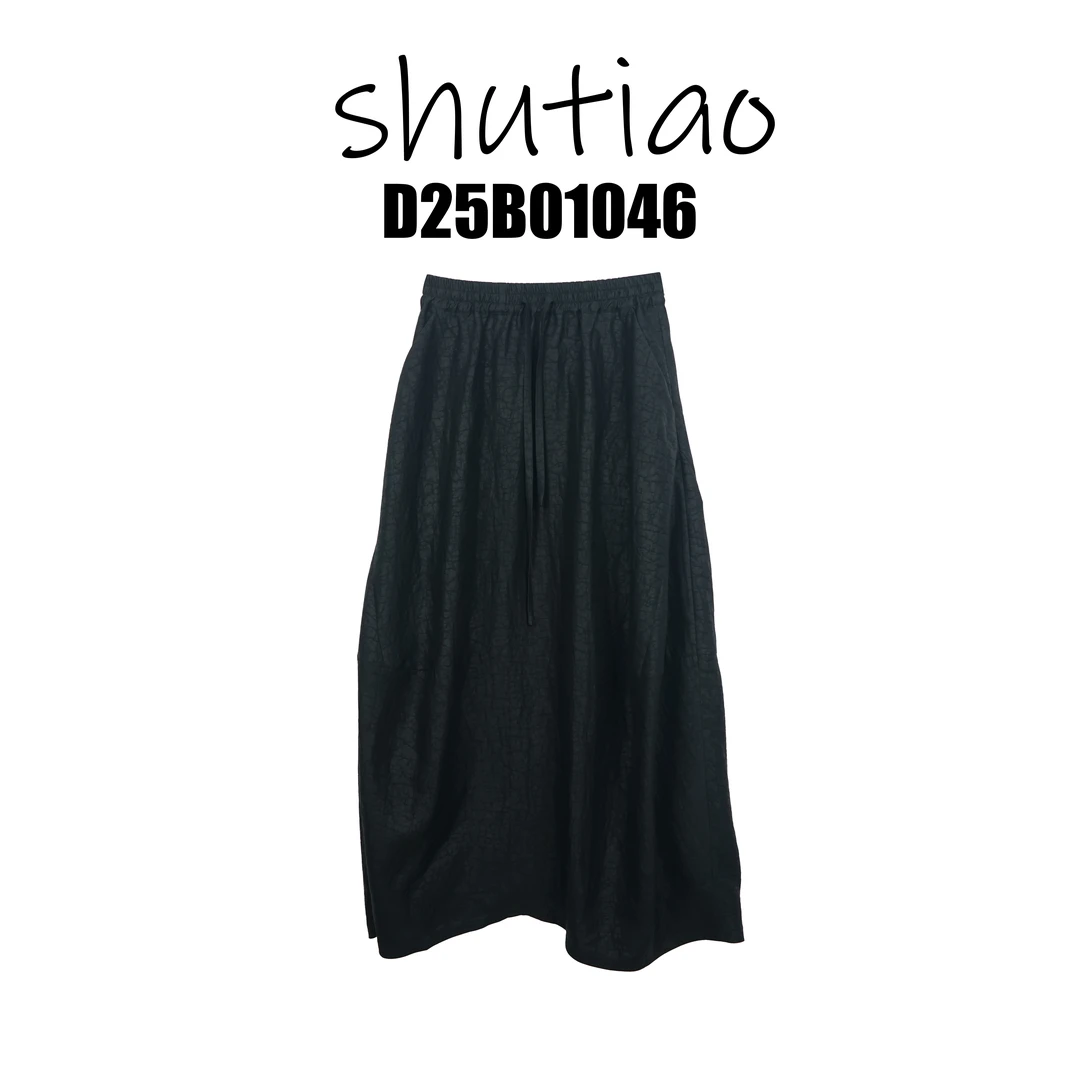 【SHUTIAO】2025夏季：新款小众设计款裙子D25B01046