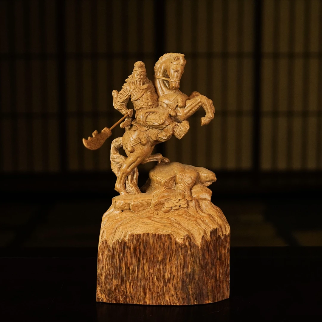 沉香一马当先-沉香摆件