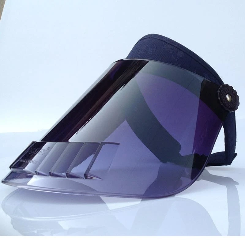 新款夏季防紫外线帽 塑料太阳帽防晒帽太阳帽男女通用太阳帽