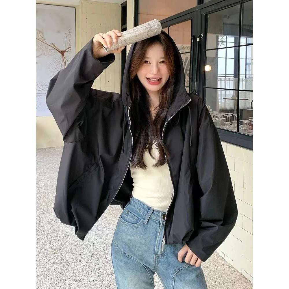 【NO退NO换】鑫燃Kik 宽松小个子宽松显瘦夹克上衣 71503 Kiki