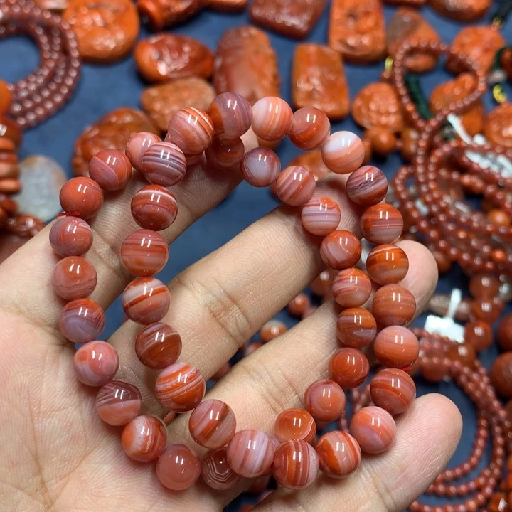 手串未镶嵌南红玛瑙