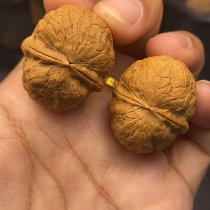 把件文玩核桃31尺蛇皮手捻