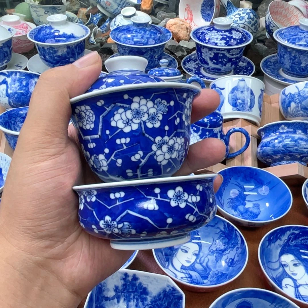 手绘 冰梅 套组