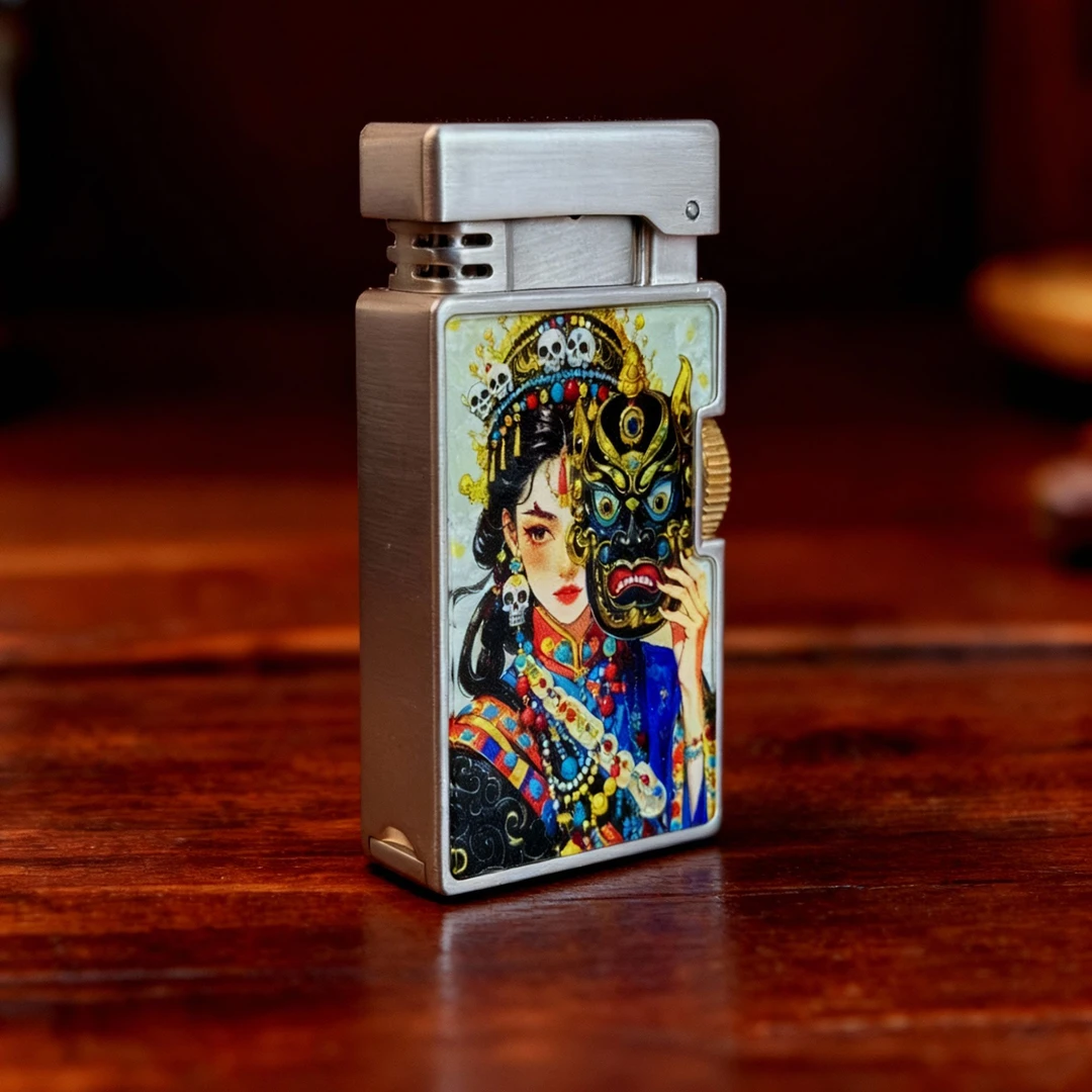 CHIEF/首领夜光扎基拉姆个性创意防风打火机男士适用点烟佳品