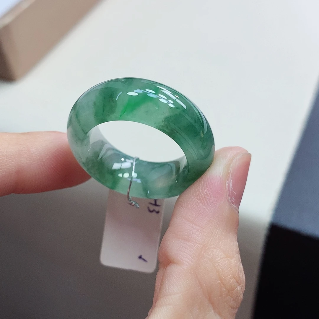 翡翠戒指未镶嵌20-21号