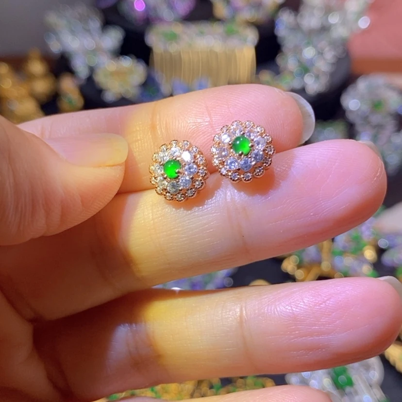 【闪购商品】银S925镶嵌挂件翡翠